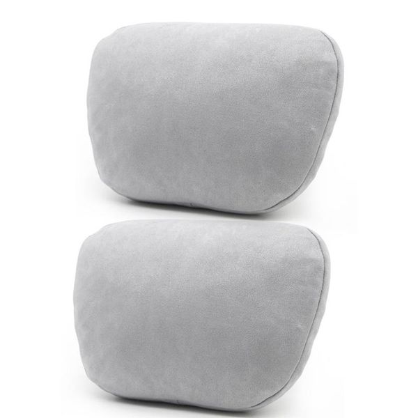 

seat cushions n84f 2pcs/set car neck pillow automobile head rest cushion relieve fatigue support breathable comfortable headrest for