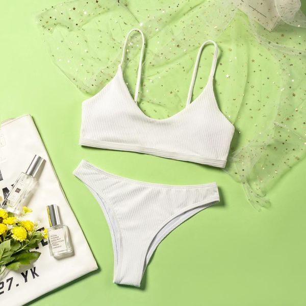 

women's swimwear custom manufacturer wholesale 2021 bikini for women, White;black