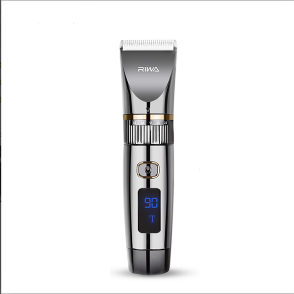 

electric hair clipper re-6501t cordless barber professional full set for man trimmer led display clippers