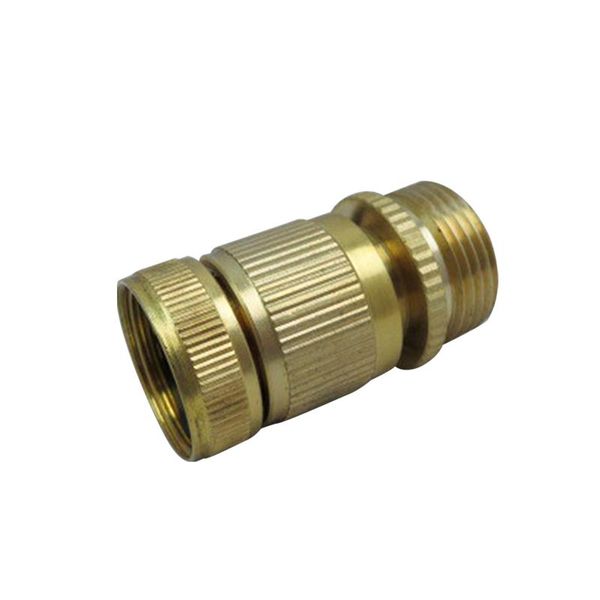 

watering equipments 1set replacement parts gold durable rustproof solid brass water pipe male female leakproof garden hose quick connector j