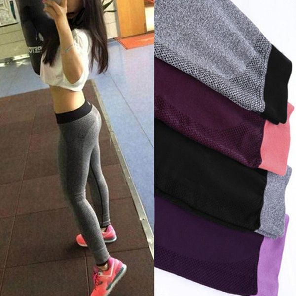 

women's leggings ladies 2021 quick dry fitness sports high elastic for women yoga pants running, Black