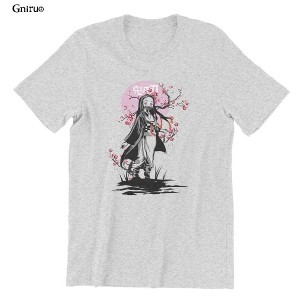 

men's t-shirts nezuko sakura gothic streetwear 6xl aesthetic forboy 127489, White;black