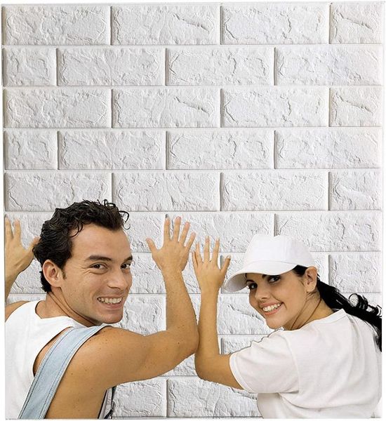 

wallpapers pe foam 3d wallpaper diy wall stickers decor embossed brick stone room house
