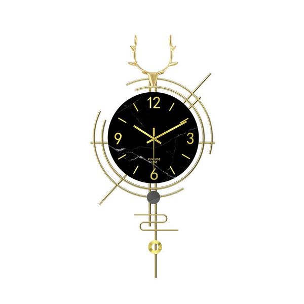 

wall clocks nordic luxury watch and clock household creative fashion simple living room modern