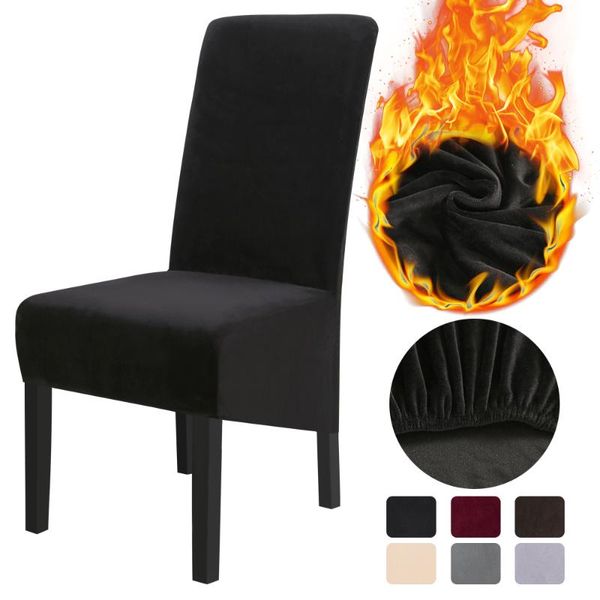 

chair covers velvet xl size long back plaid cover seat universal spandex for restaurant el party banquet