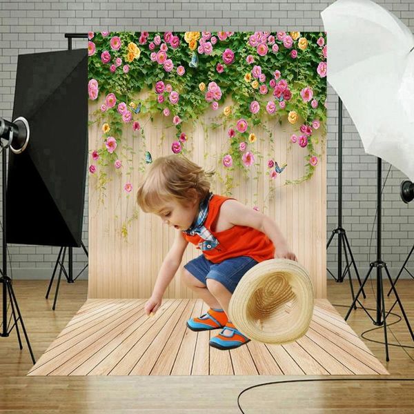 

party decoration wooden planks flower pography backdrop background cloth pographic props 0.4x0.6m 0.6x0.9m 0.8x1.2m 0.9x1.5m 1.5x2.1m