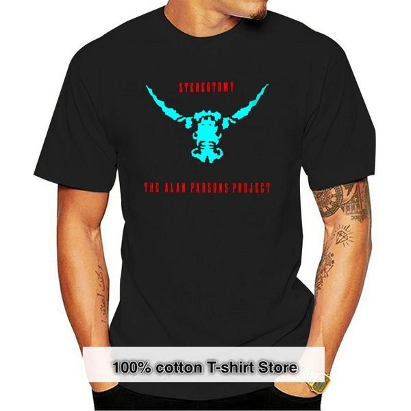 

men's t-shirts camiseta del proyecto alan parsons para hombres, camisa de manga corta con cuello redondo, rock s, m, , xl-3xl, White;black