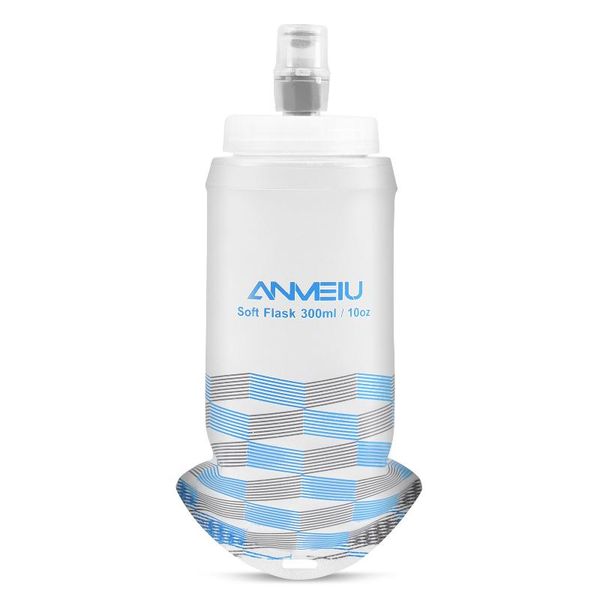 

water bottle soft bite folding bpa hydration for outdoor running hiking cycling