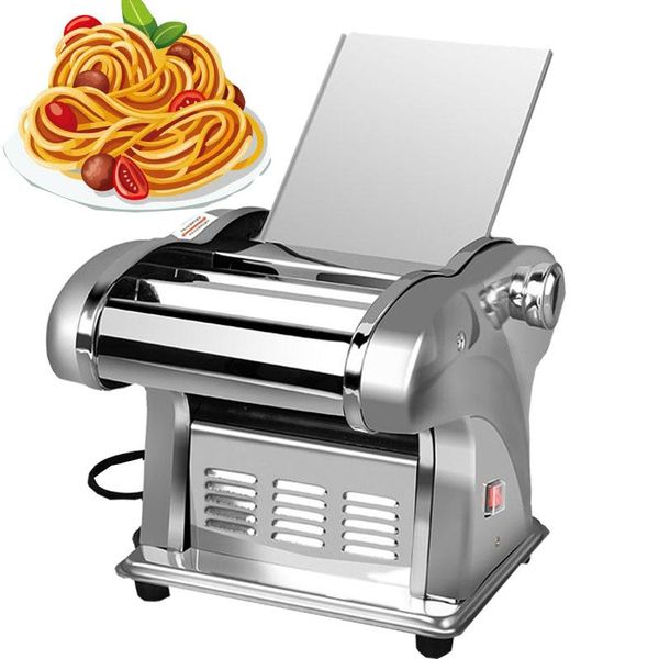 

stainless steel commercial electric noodle making pasta maker dough roller cutting machine processors food