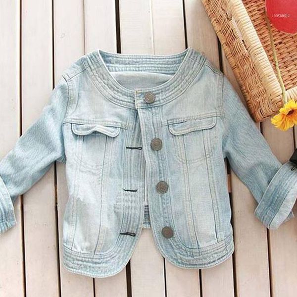 

women casual round o neck half sleeve slim cardigan denim coat shawl overcoat female spring summer thin short jeans jackets 1, Black;brown