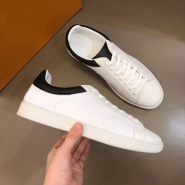 

2021 fashion casual shoes designers comfortable spring and falll lace-up men outdoor wholesale chaussures chaussure with box high quality, Black