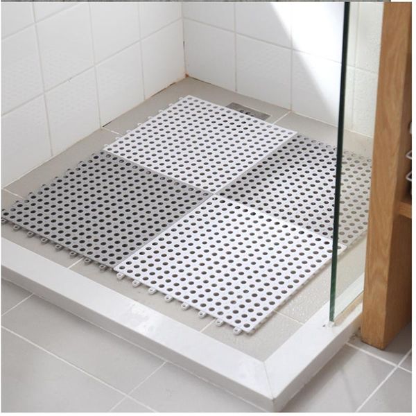 

2/4pcs bathroom non-slip mat can be cut spliced shower household bath toilet floor kitchen swimming pool water-proof mats