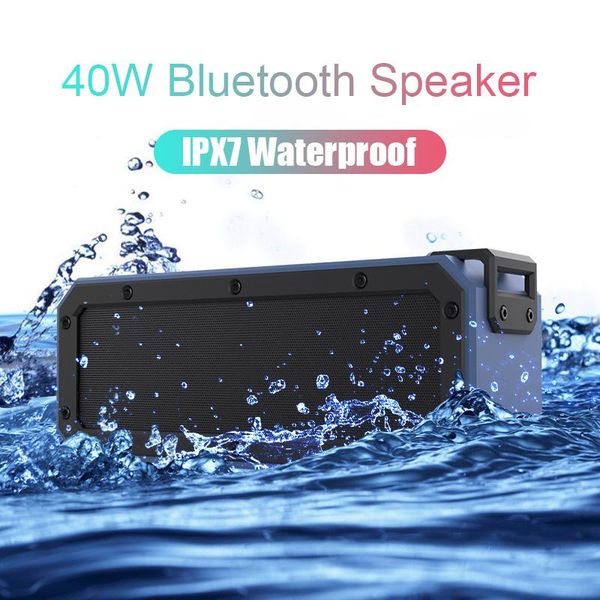 

mini speakers bluetooth speaker 40w portable ipx7 waterproof wireless tws outdoor music boombox bass subwoofer woofer box loudspeaker hifi