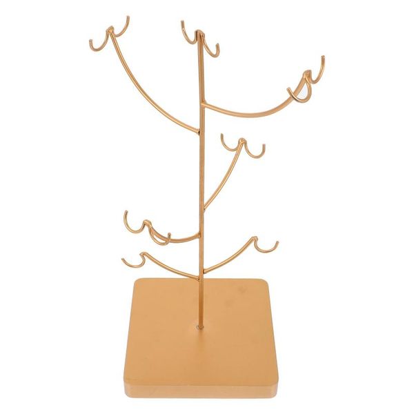 

jewelry pouches, bags 1 pc rack luxury earring stand tree branches rings storage holder, Pink;blue