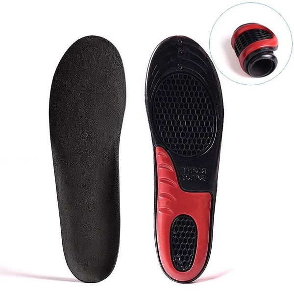 

shoes materials gel insoles shoe inserts for walking running ortics men women cushion soles heels arch support massaging flat fits work boot, Black