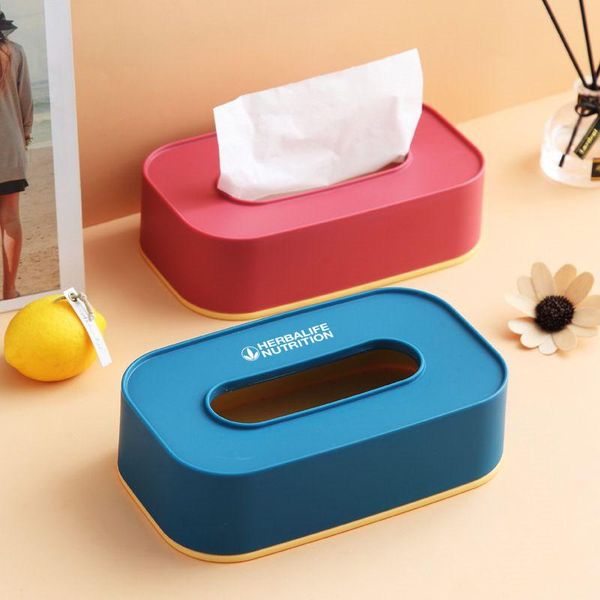 

Herbalife Tissue Box Household Gym Paper Height Adjustment Home Bathroom Kitchen Napkin Storage Organiser Boxes & Napkins