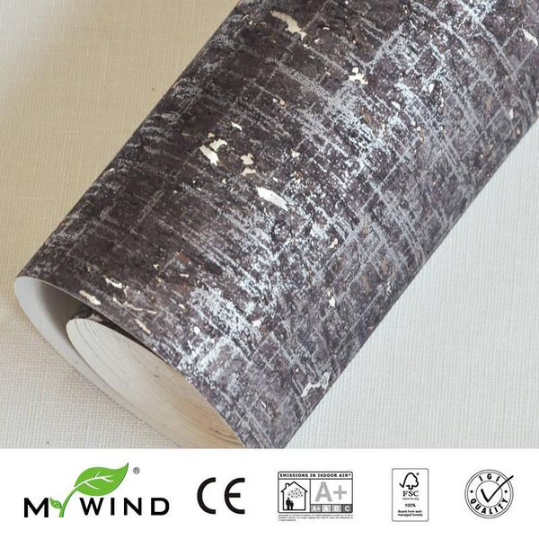 

wallpapers mywind black gold bohemia style luxury 100% natural material safety innocuity 3d wallpaper in roll noble decor