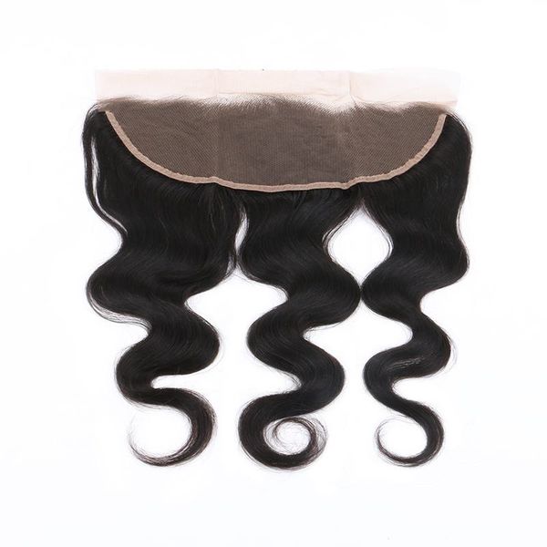 

hd transparent lace human hair 13x4 lace frontal straight body wave deep hair extensions, Black;brown