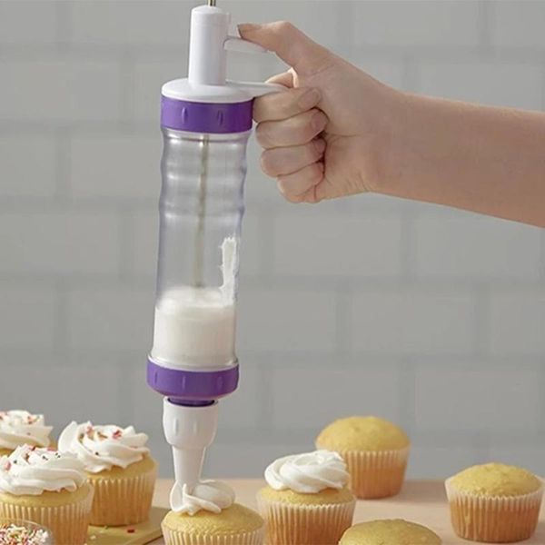 

baking & pastry tools cake butter decorating mouth set squeeze tube cookie tool cream reusable couplers