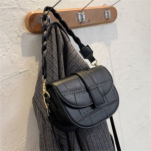 

70% off deals online messenger bag women's armpit saddle leisure new fashion version texture small woman