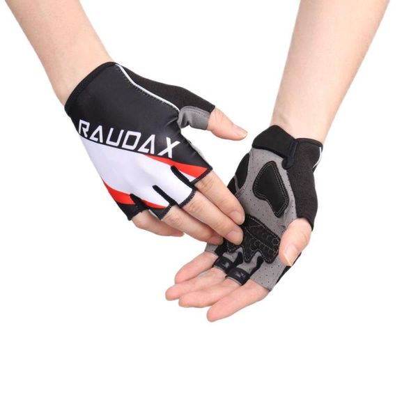 

cycling gloves 2021 men women half finger bicycle glove sports anti-slip anti-sweat anti- breathable, Black