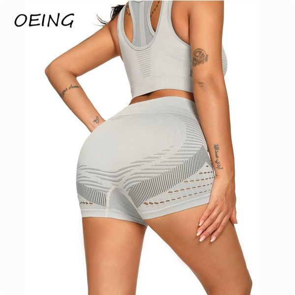 

entgoing seamless biker shorts hollow out quicy dry gym clothes yoga pants for women outfit