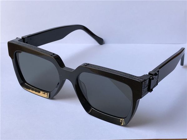 

men design sunglasses millionaire square frame outdoor avant-garde wholesale style glasses with case 96006, White;black