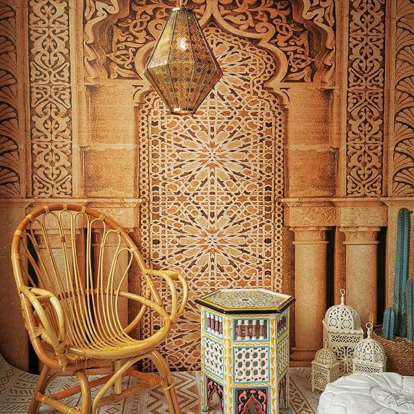 

moroccan characteristic hollow carved chandelier living room bedroom dining el homestay bar cafe decorative ceiling lights
