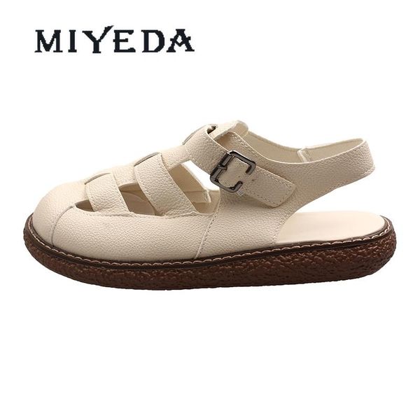 

sandals miyeda women's causal shallow breathable comfortable female flats shoes fashion gladiator style ladies sandal, Black