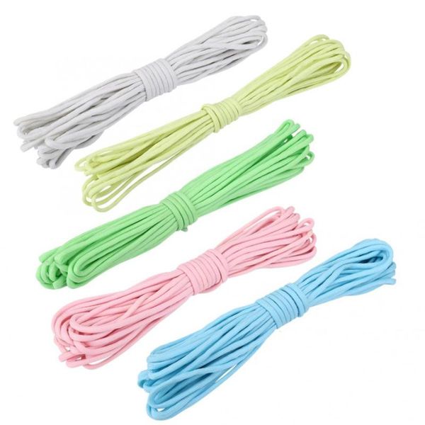 

10m paracord cord 5colors 9 core luminous parachute climbing rope lanyard outdoor survival camping rock accessory gadgets