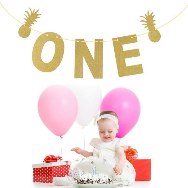 

party decoration 5m one baby shower first birthday celebration banner garland hanging