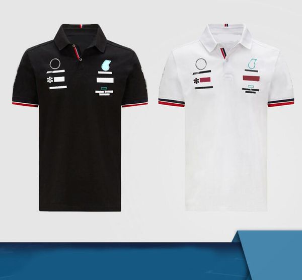 

f1-2021 racing team driver polo shirt sports downhill short-sleeved polyester quick-drying can be customized