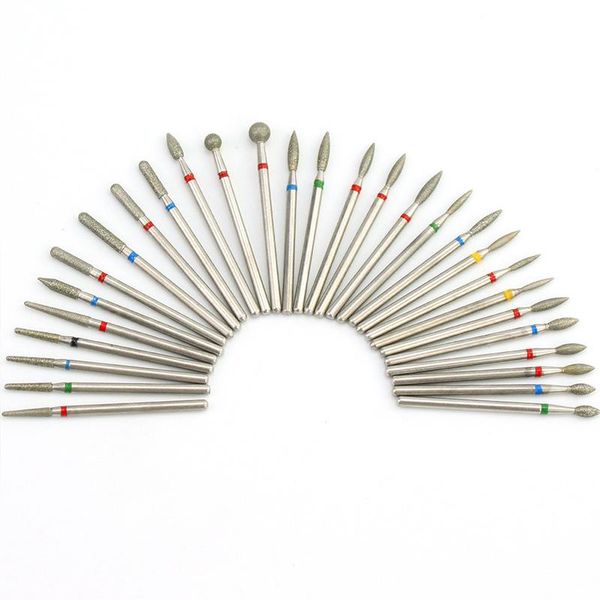 

seven nail tools per set silver grinding head tungsten steel diamond nails remover grinding machine grindings heads maquina de pulir removed