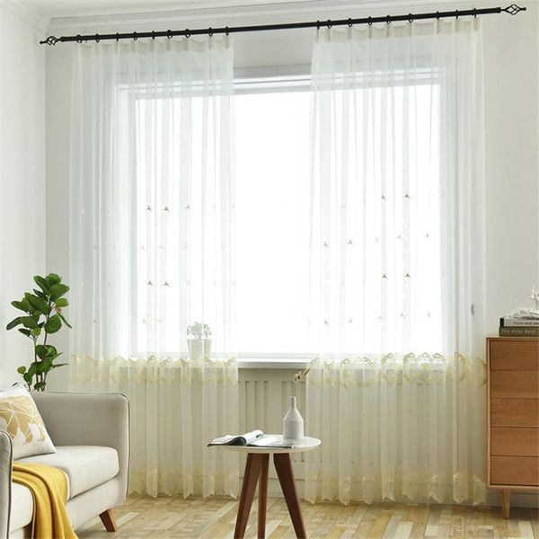 

curtain & drapes window screen embroidery european white peony cut lace