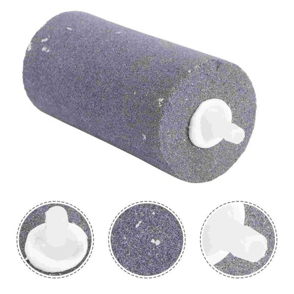 

decorations 2pcs ore sand air stone cylindrical disk sturdy fish tank