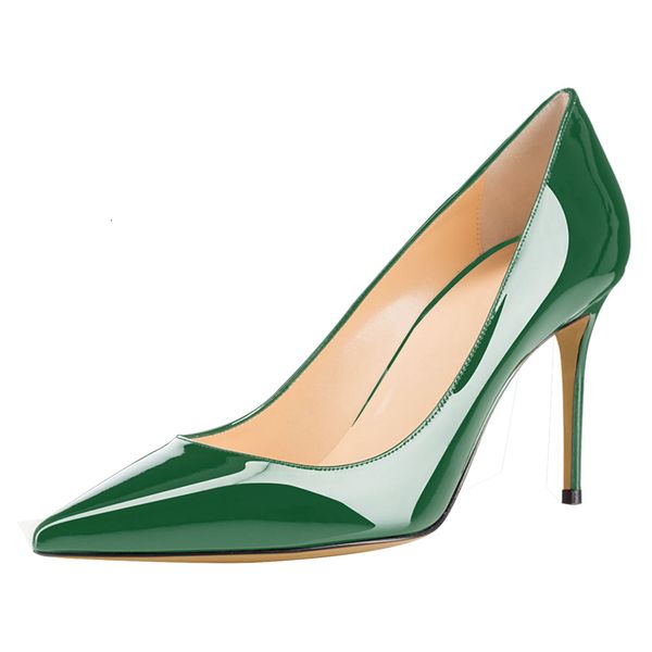 

sandals tacones women fashion concise solid white pointed toe pumps ladies office party comfortable shoes big size d021c waka, Black