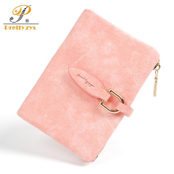 

wallets 2021 prettyzys ladies wallet female women soft short purses pu leather small perse slim card holder coin money bag blue zip, Red;black