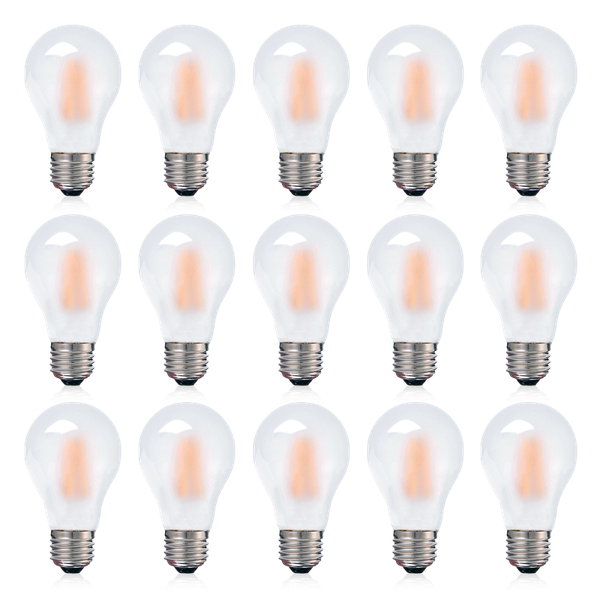 

bulbs e27 220v 8w dimmable globe led bulb a60 a19 frosted glass edison filament for pendant desk table decorative lamps 2700k