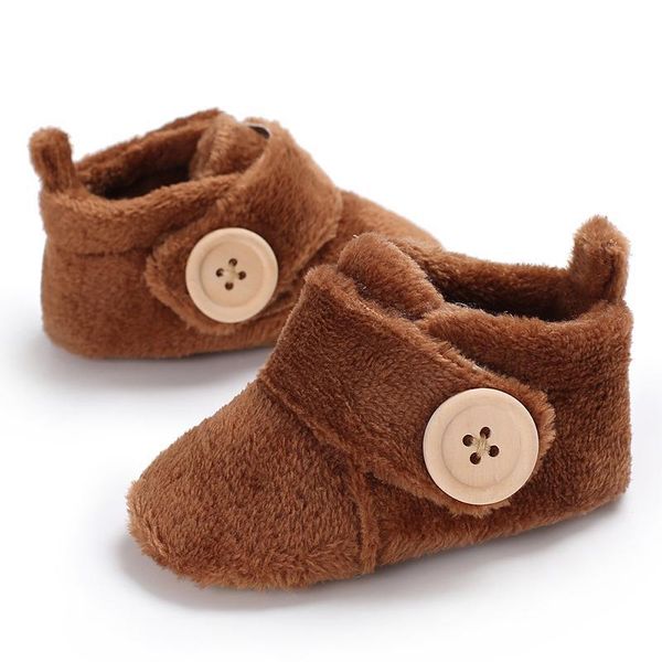 

first walkers winter born baby toddler shoes for kids infant babies cute snow boots soft bottom