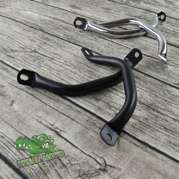 

handlebars vintage motorcycle custom rear handle armrest side handrail pull rod mash mutt