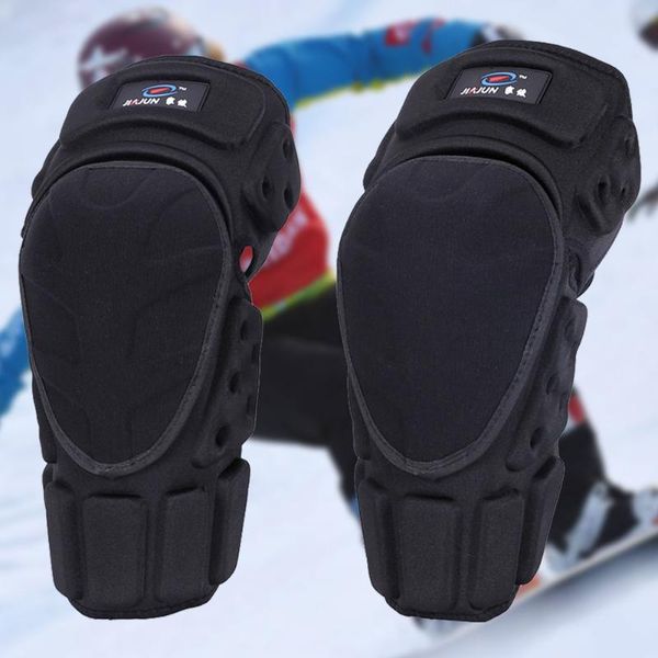 

1pair exercise protection running legging stockings sports riding elbow pads bike motorcycle outdoor knee brace field &, Black;gray