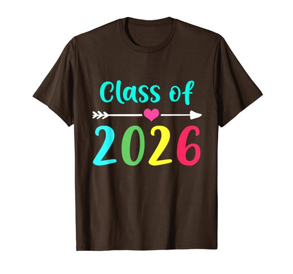 

hippie class of 2026 grow with me back to school shirt, White;black