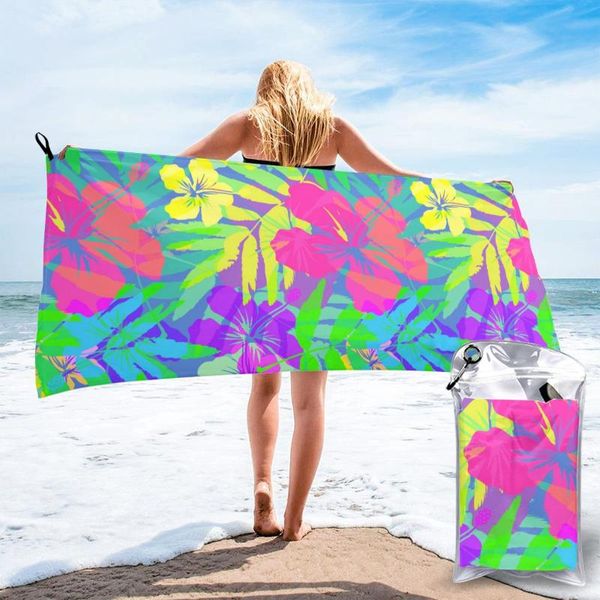 

wearable bath towel tropical flowers and leaves soft absorbent unique for el home bathroom gifts women bathrob