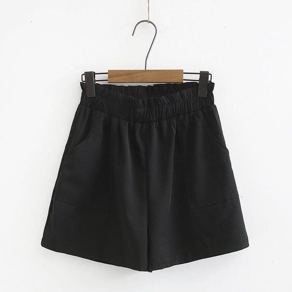 

women's shorts plus hawaiian, White;black