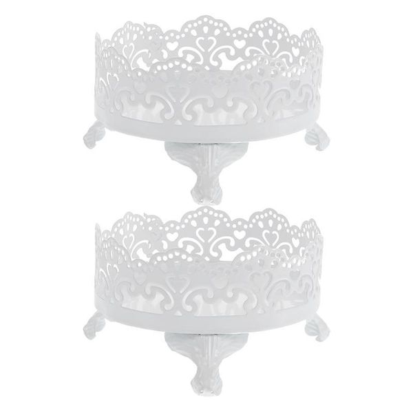 

baking & pastry tools 2pcs round cake stand party holder festival wedding supply