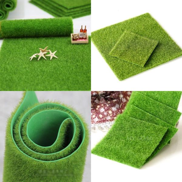 

decorative objects & figurines artificial grass fake lawn simulation miniature garden ornament dollhouse craft figurine plant pot