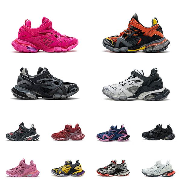 

men women shoe track 4.0 sports shoes triple s black compare sneaker green fashion trainers 18ss similar designer