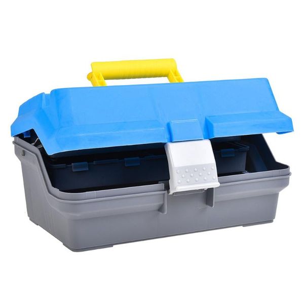 

1color fishing tackle box lure multi-layer big space gear bait accessories