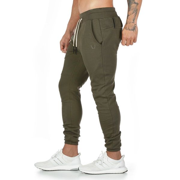 

men's pants muscle brothers spring and autumn exercise running fitness, Black