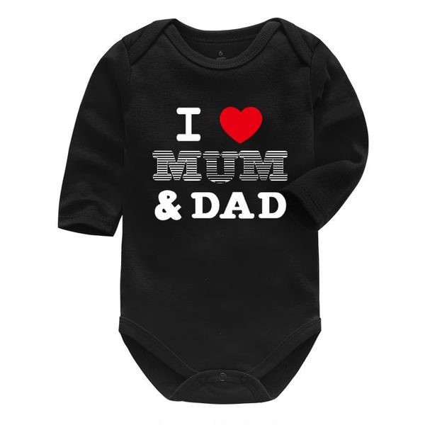 

1pcs born baby clothes short sleeve girl boy clothing i love papa mama design 100%cotton 0-24m rompers costumes, Blue